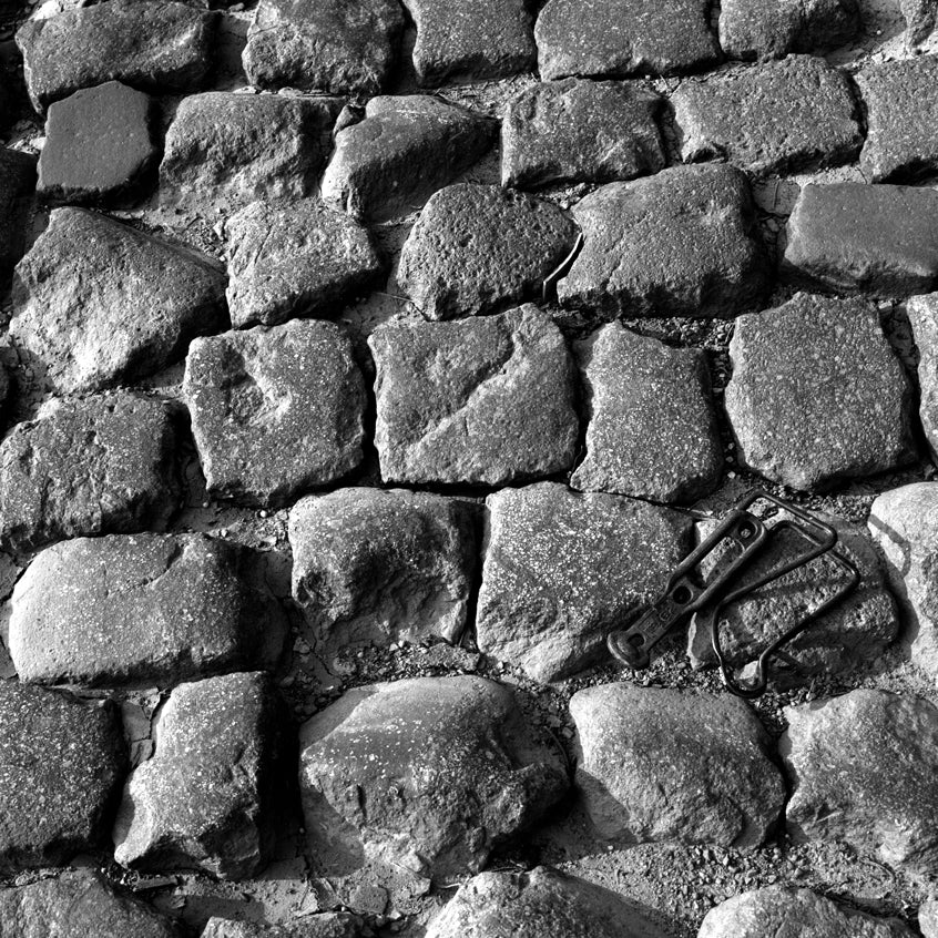 Typical Flemish cobblestones