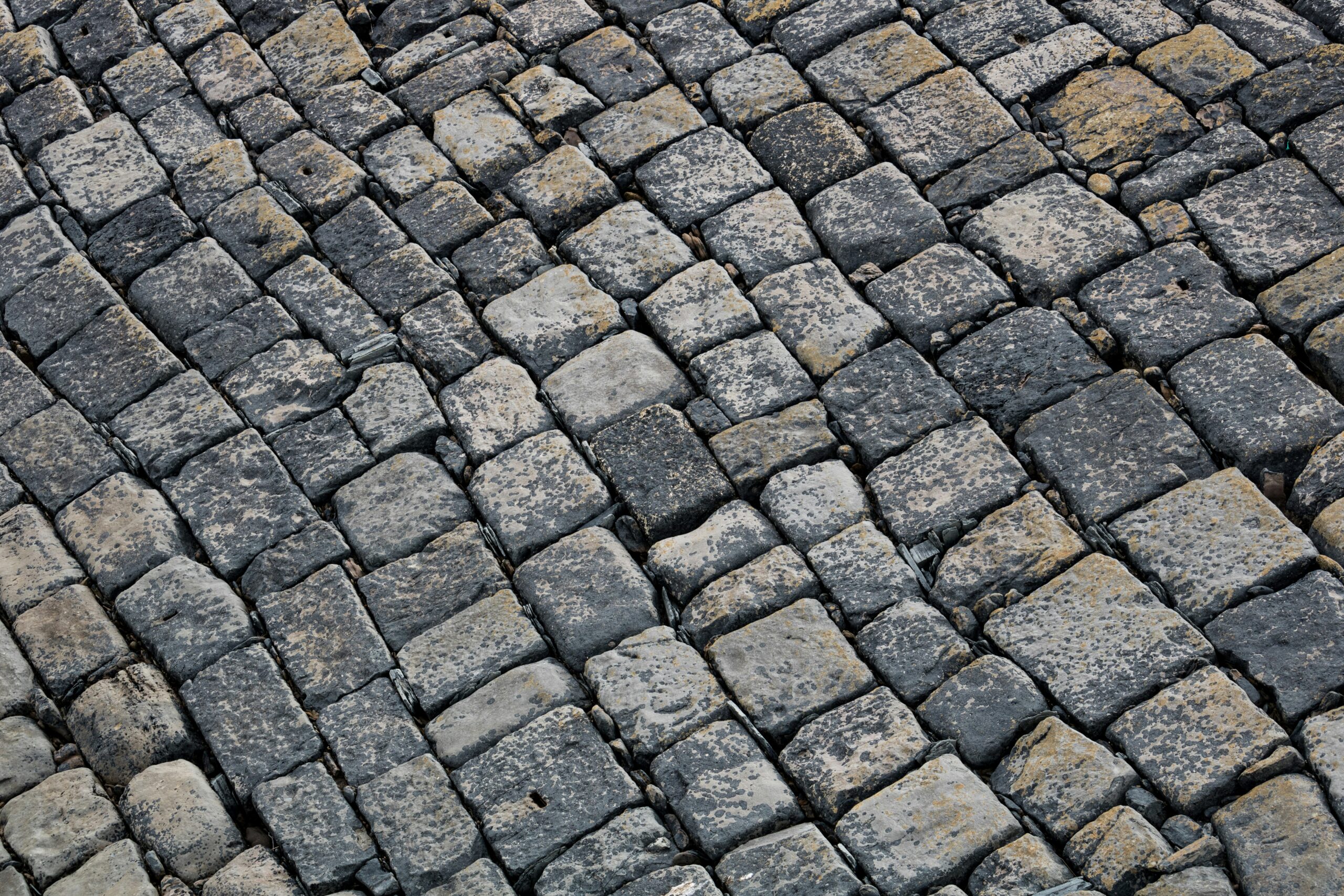 Typical Flemish cobblestone